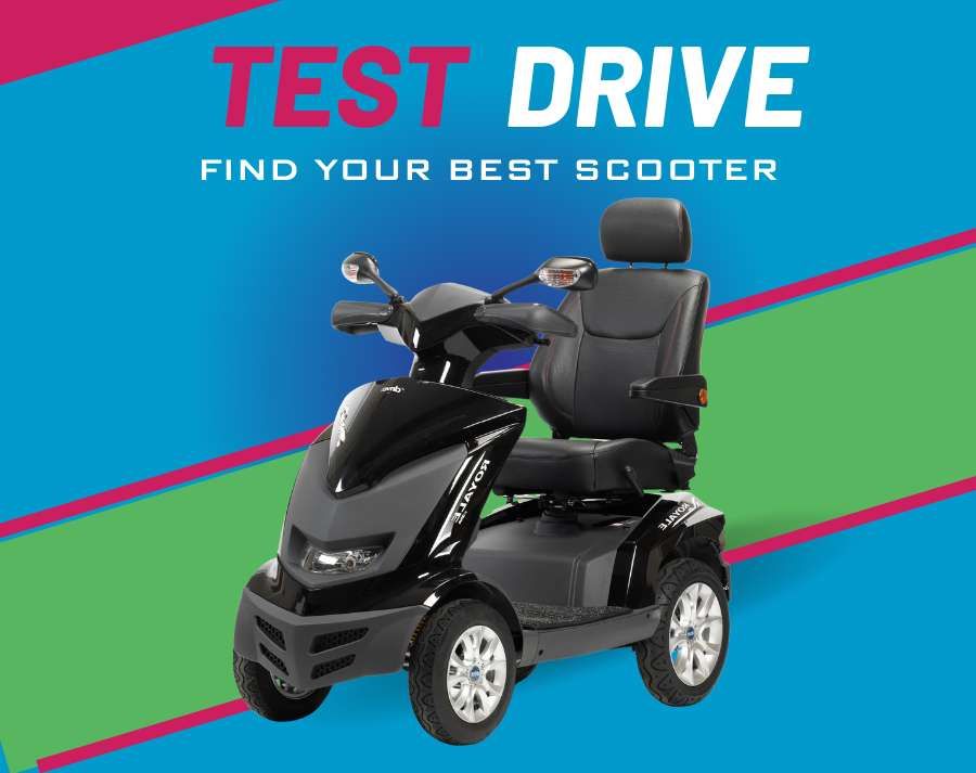 Test Driving A Mobility Scooter